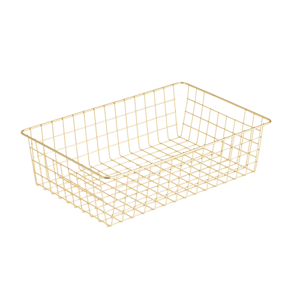 RackBuddy trådkorg till underkläder och strumpor i guld eller svart - Stor